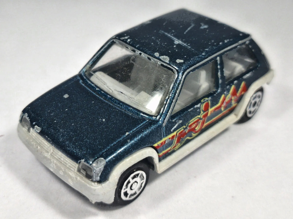 SUPERCINQ GT TURBO, Majorette 1980, France, 205, Metaliczny, 1:51, Resoraki – zdjęcie 2