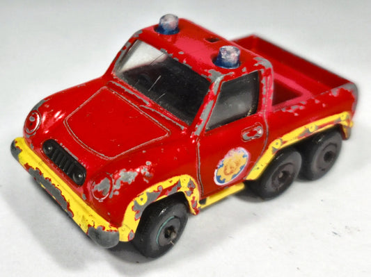 Sześciokołowy Pickup Dickie Toys 1:64 Straż pożarna Strażak Sam – zdjęcie 2