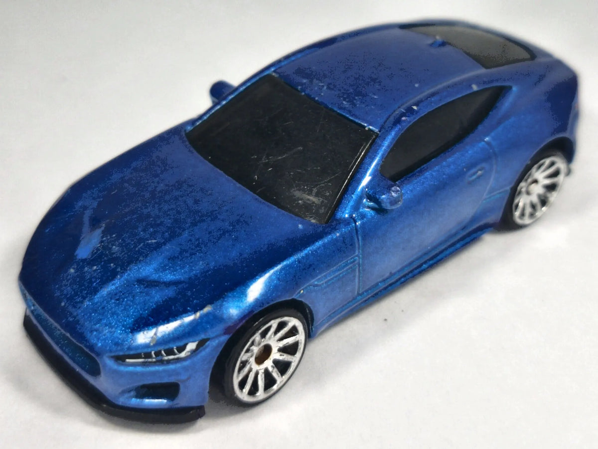 JAGUAR F-TYPE, Hot Wheels 2020, Die cast GRY29, Niebieski, 1:64, Resoraki – zdjęcie 2