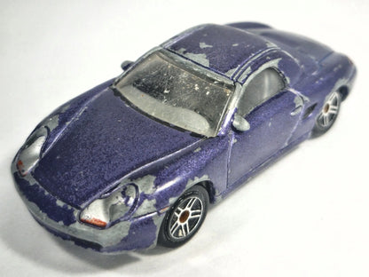 PORSCHE 986 BOXSTER, Realtoy, Die cast, Fioletowy, 1:58, Resoraki – zdjęcie 2
