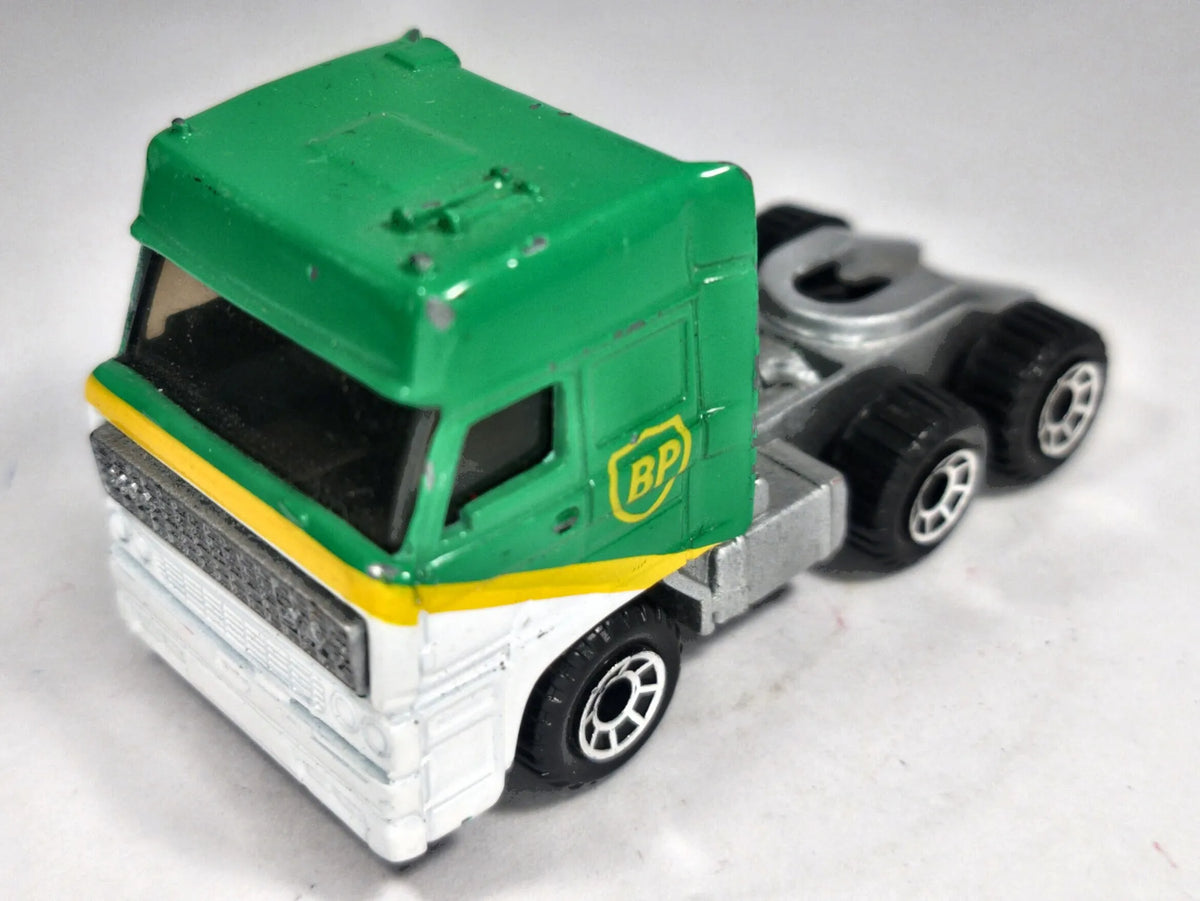 Daf 3300 Space Cab BP Hot Wheels 1987 Zielony 1:67 – zdjęcie 2