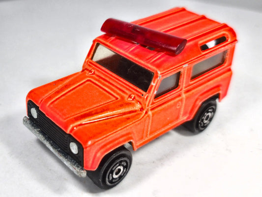 LAND ROVER Majorette '70 Pomarańczowy 1:60 Made in France – zdjęcie 2
