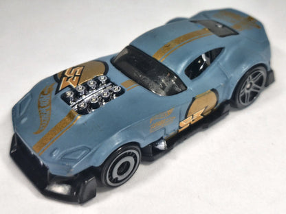 MUSCLE AND BLOWN, Hot Wheels 2020, Die cast GRX50, Niebieski, 1:64 – zdjęcie 2
