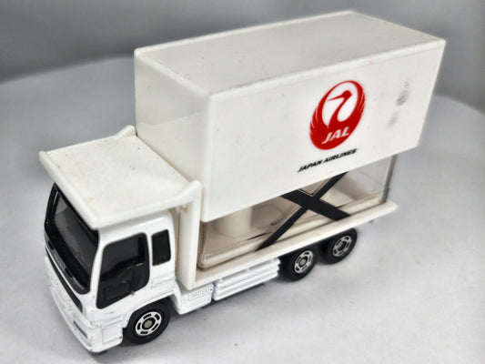 Ciężarówka ISUZU GIGA JAL Japan Airlanes Tomica 2007 Biały 1:120 – zdjęcie 2