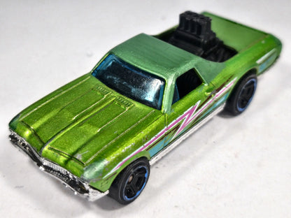 1970 CHEVROLET EL CAMINO, Hot Wheels, Die cast, Zielony, 1:64, Resoraki – zdjęcie 2