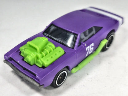 Dodge Charger R/T Majorette Tune Ups 1:64 Muscle car 76 Luzak Fioletowy – zdjęcie 2