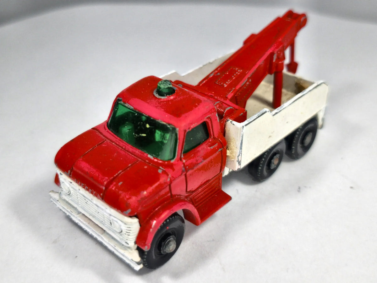 FORD HEAVY WRECK TRUCK Matchbox 1969 NO.71 Czerwony 1:76 – zdjęcie 2