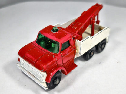 FORD HEAVY WRECK TRUCK Matchbox 1969 NO.71 Czerwony 1:76 – zdjęcie 2