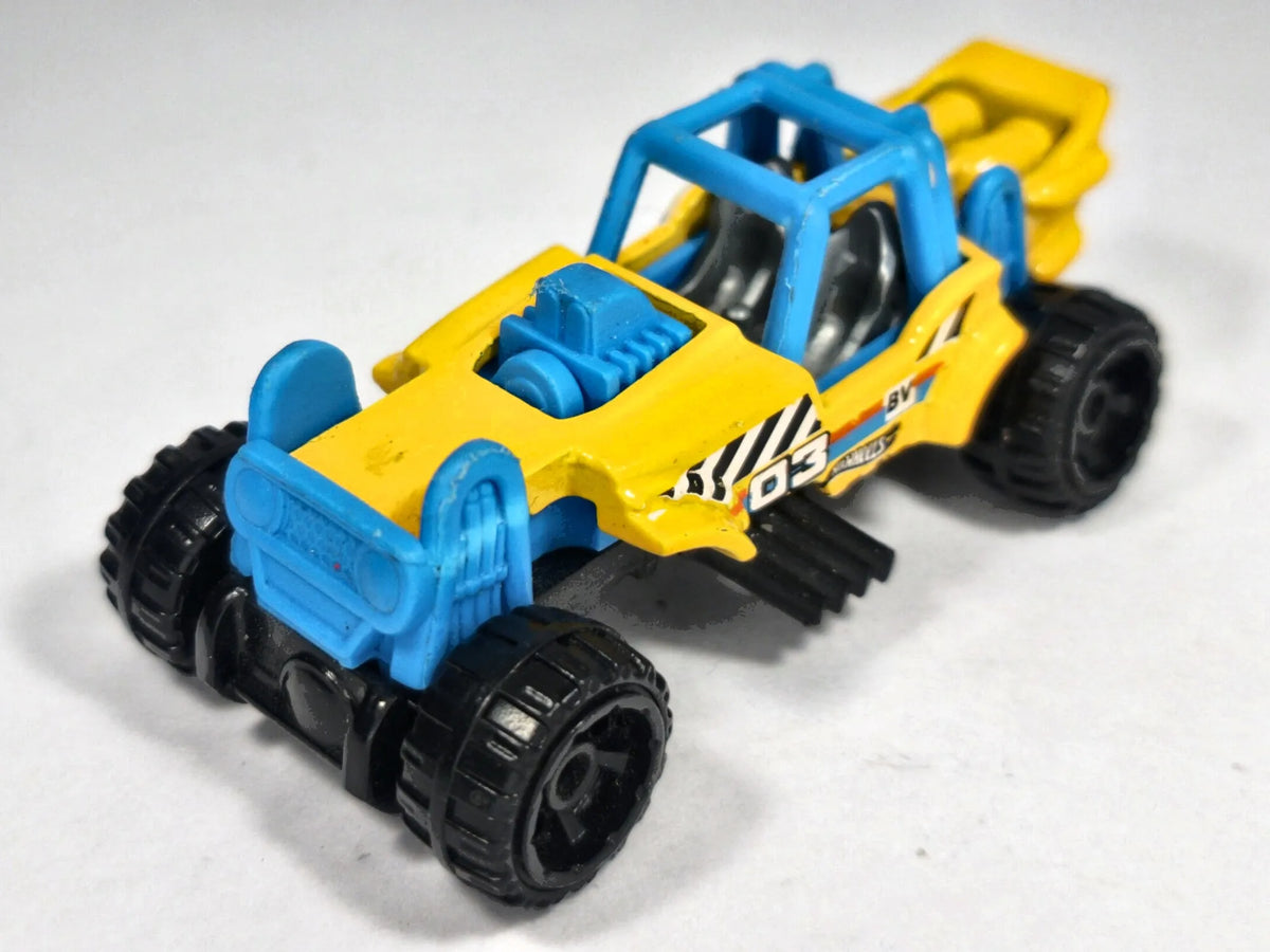 BUGGY, Hot Wheels 2013, Die cast BDC94, Żółty, 1:64, Resoraki – zdjęcie 2