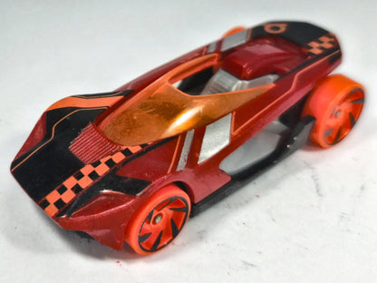 HW Warp Speeder Hot Wheels 2019 Mainline 1:64 Luzak Czerwony – zdjęcie 2