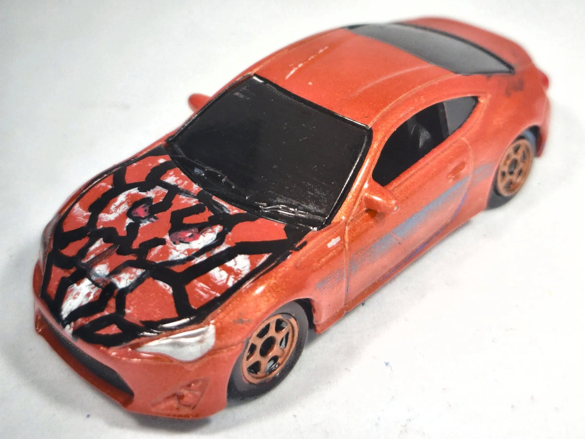 TOYOTA 86 CUSTOM ART, Welly, Die cast No. 52287, Miedziany, 1:60, Resoraki – zdjęcie 2