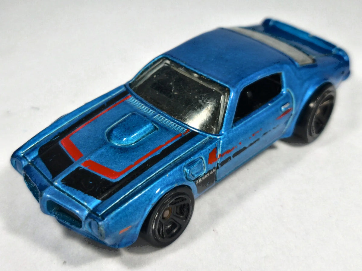 '73 PONTIAC FIREBIRD, Hot Wheels 2011, V5304, Niebieski, 1:64, Resoraki – zdjęcie 2