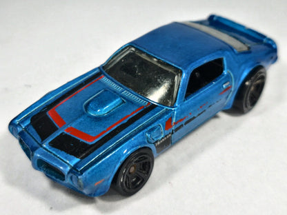 '73 PONTIAC FIREBIRD, Hot Wheels 2011, V5304, Niebieski, 1:64, Resoraki – zdjęcie 2