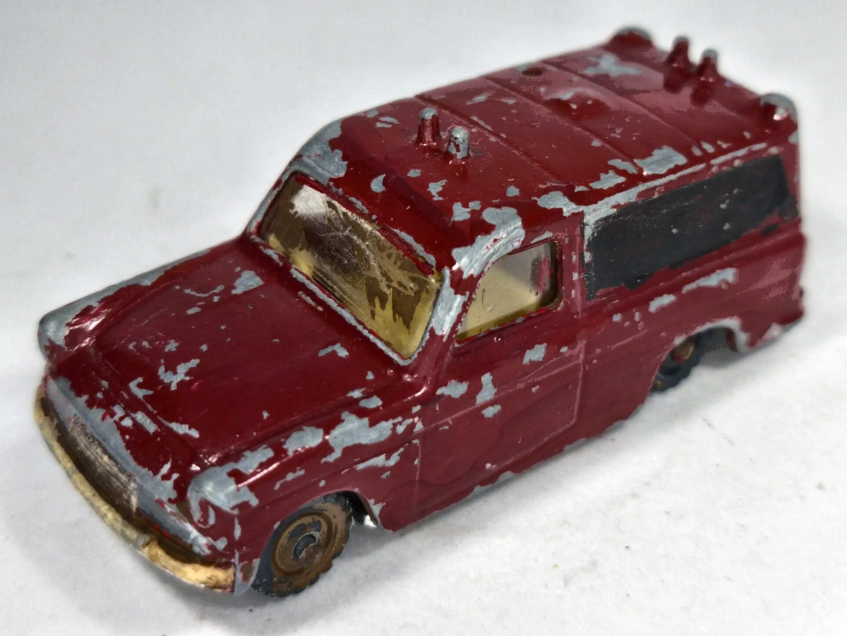 FORD THAMES VAN Husky '60 Bordowy 1:64 Made in Gt Britain – zdjęcie 2