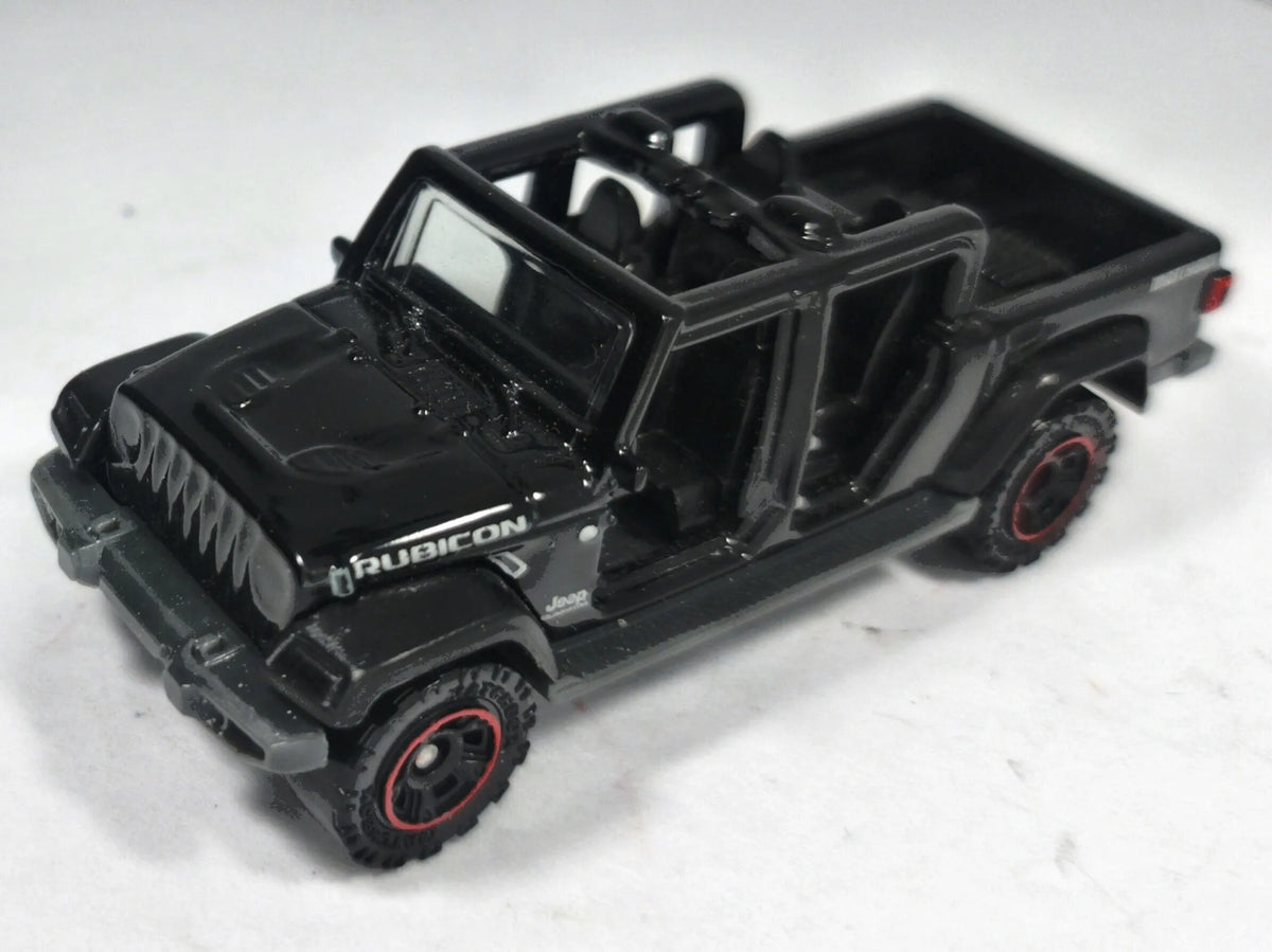 Jeep Gladiator Matchbox 2020 Mainline 1:66 Pickup Czarny Terenówka – zdjęcie 2