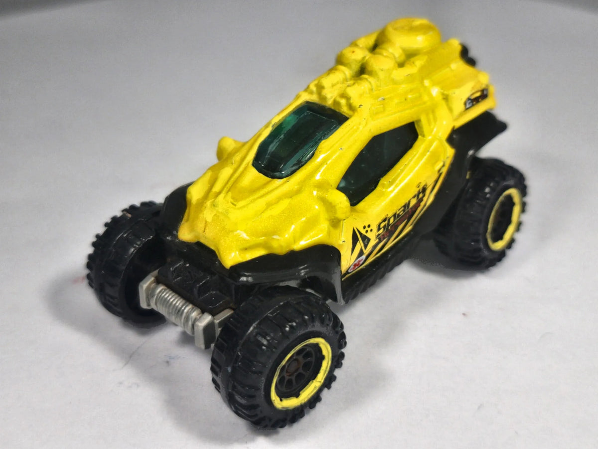 MIRIUMBOX, Spark Arrestor, Matchbox 2014 Die cast MB963 Żółty 1:64 Resoraki – zdjęcie 2