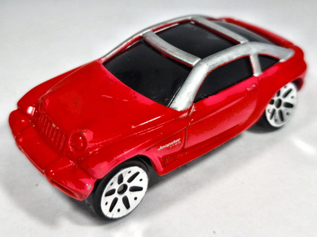 Jeep Jeepster Maisto 2009 Czerwony 1:64 – zdjęcie 2