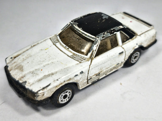 Mercedes 500 Sl MC Toy '80 Biały 1:53 Made in Macau – zdjęcie 2