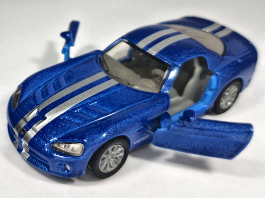 Dodge Viper Srt-10 Coupe SIKU 1:60 Luzak Niebieski – zdjęcie 2