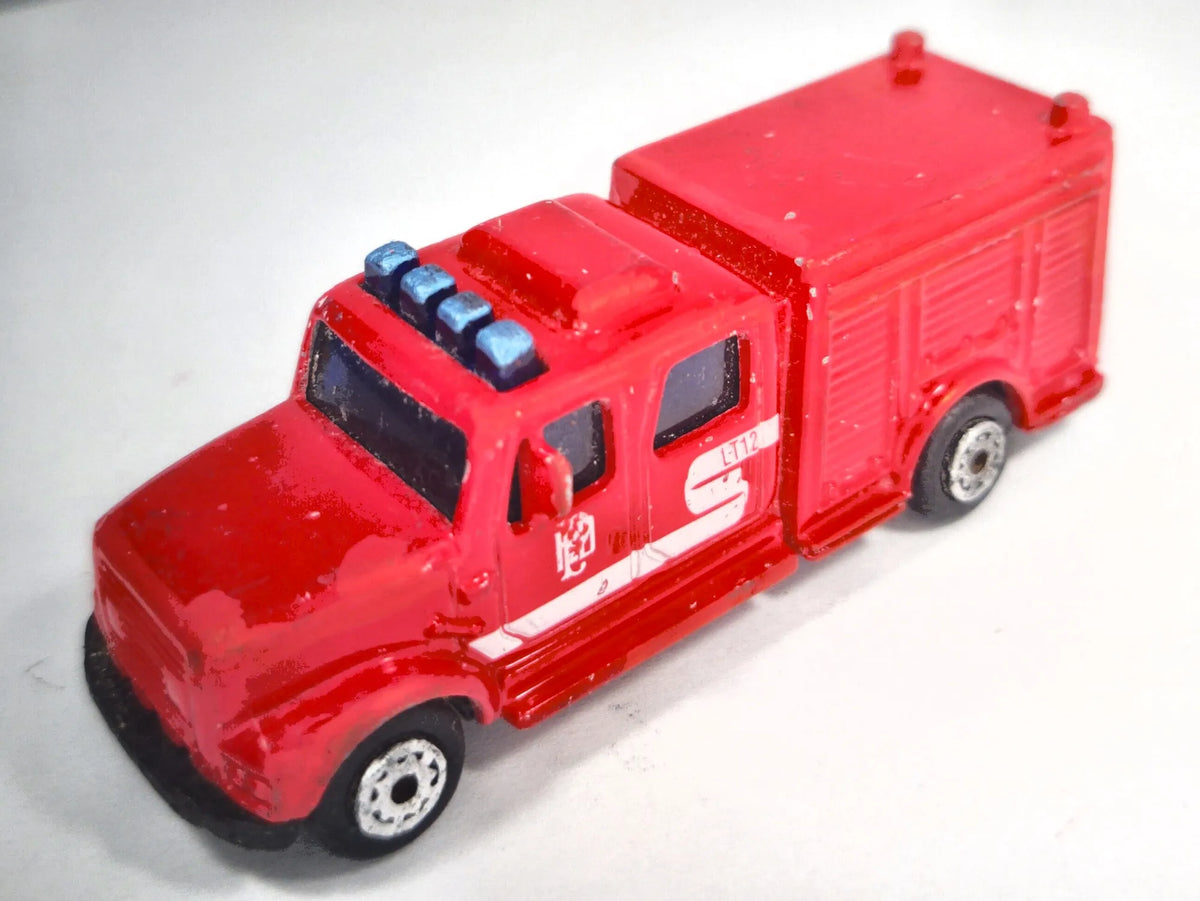 EQUIPMENT TRUCK, Straż pożarna, Maisto, Die cast, Czerwony, 1:64, Resoraki – zdjęcie 2