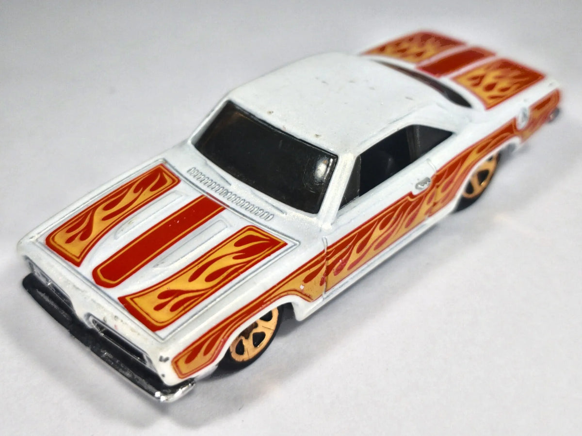 '68 PLYMOUTH BARRACUDA FORMULA S, Hot Wheels 2012, Die cast, Biały, 1:64 – zdjęcie 2