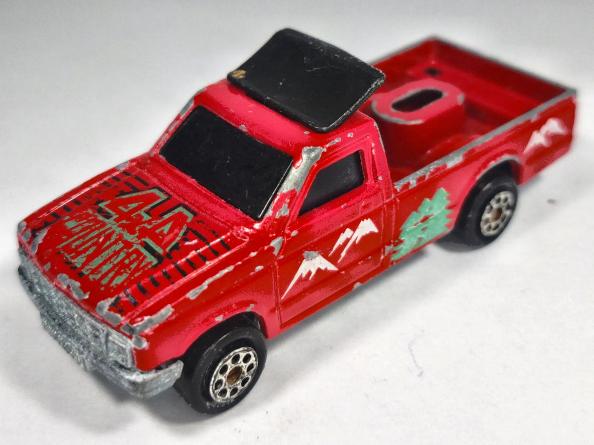 CAMPING CAR, Majorette, Vintage Die cast 112 270, Czerwony, 1:64, Resoraki – zdjęcie 2