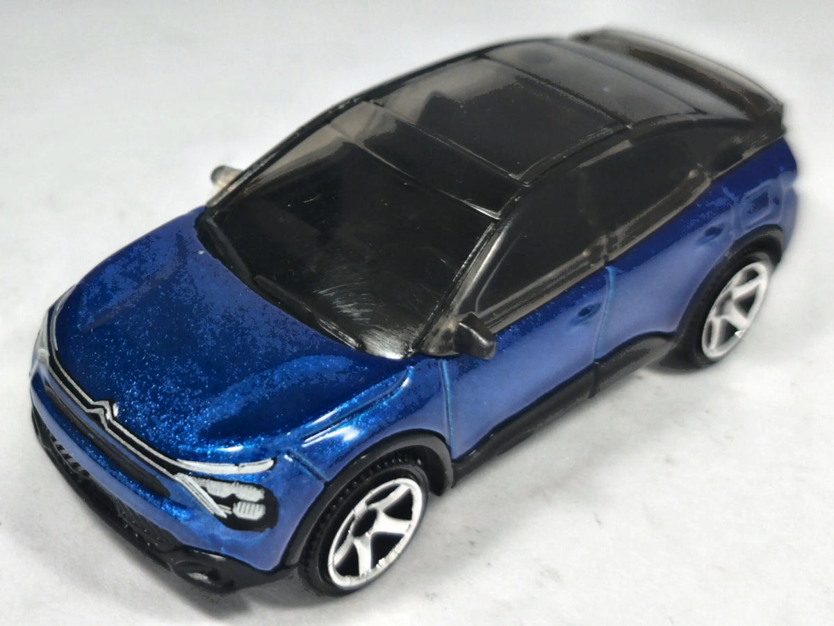 2023 Citroën ë-C4 Matchbox 2023 1:64 Niebieski Samochód osobowy – zdjęcie 2