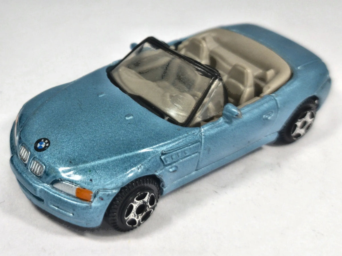 BMW Z3 Motor Max 1:64 Roadster Luzak Niebieski – zdjęcie 2
