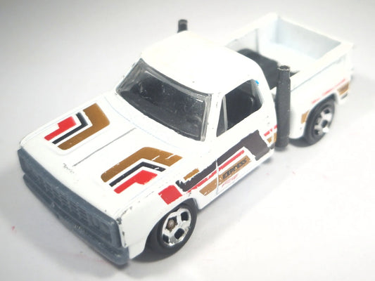 1978 DODGE LIL' RED EXPRESS TRUCK, Hot Wheels, Die cast 1 NL, Biały, 1:64 – zdjęcie 2