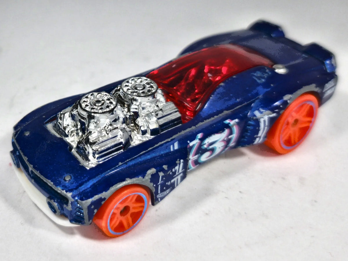 Rodger Dodger 2.0 Hot Wheels 2018 Mainline 1:87 3 Luzak Niebieski – zdjęcie 2