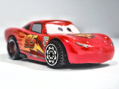 ZYGZAK MCQUEEN, Auta Disney Pixar, Die cast, Czerwony, 1:64, Resoraki – zdjęcie 9