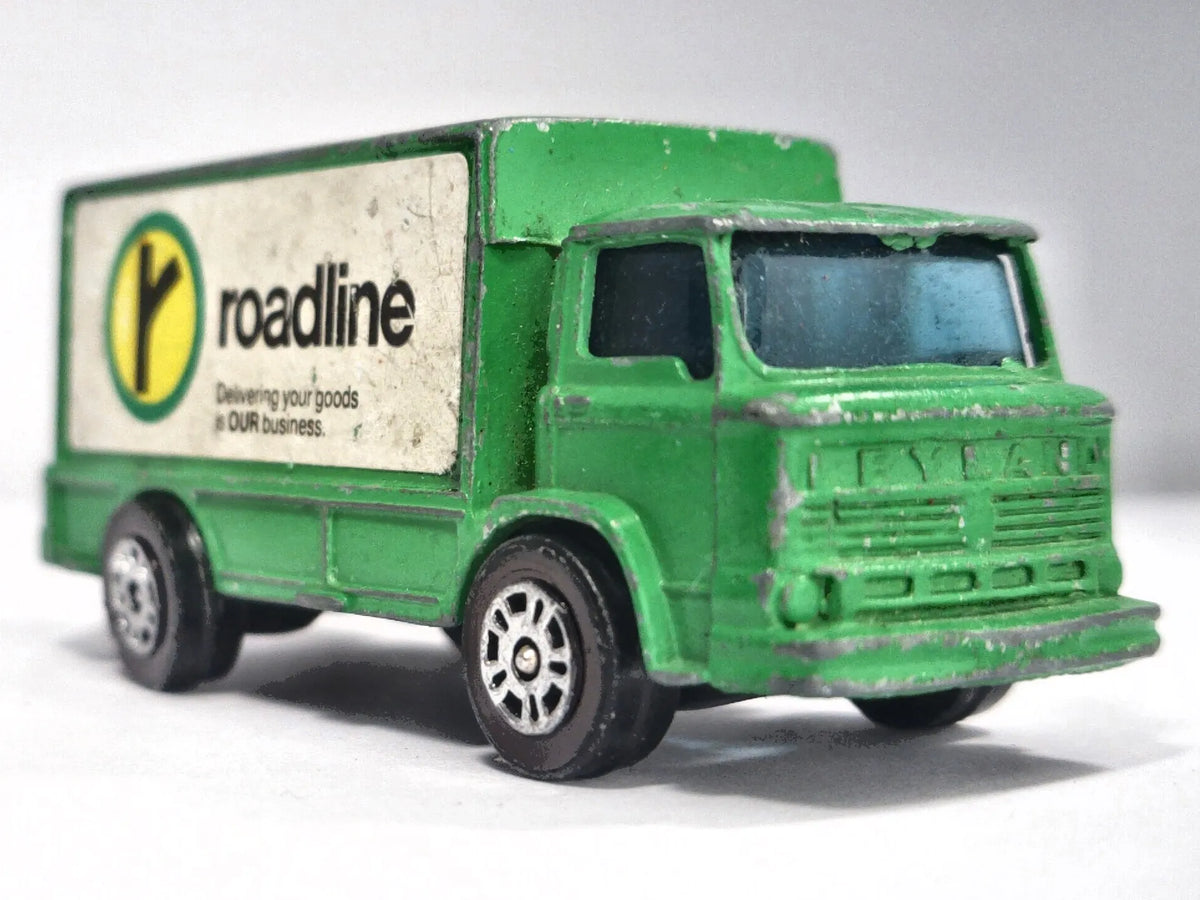 LEYLAND TERRIER, Roadline, Corgi Juniors, Made in Gt Britain, Zielony, 1:87 – zdjęcie 9