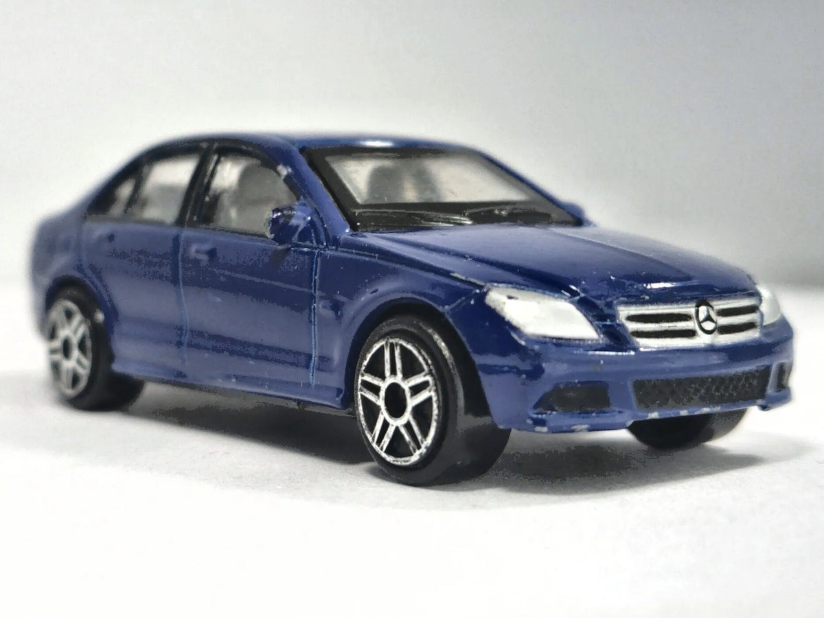 MERCEDES-BENZ C SALOON CLASS, HTI, Die cast, Niebieski, 1:64, Resoraki – zdjęcie 9