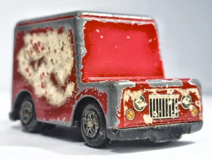 DELIVERY VAN, Ertl, Made in Usa, Die cast 2523P, Czerwony, 1:64, Resoraki – zdjęcie 9