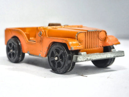 WILLYS JEEP, Corgi Whizzwheels, Made in Gt Britain, 3396/69, Pomarańcz 1:64 – zdjęcie 9