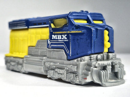 HEAVY FREIGHTER, 16 MBT TRAIN, Matchbox 2015, Die cast MB1002 Niebie. 1:120 – zdjęcie 9
