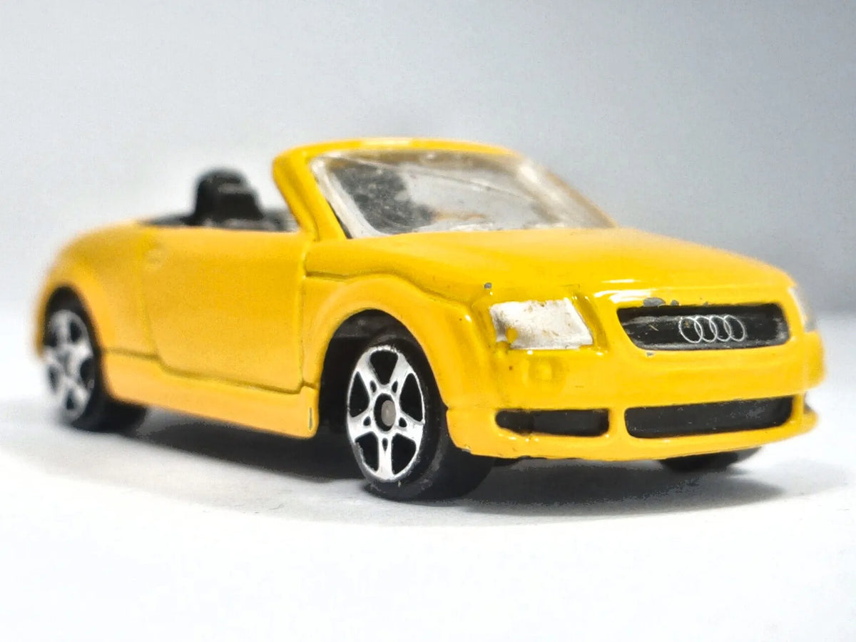 AUDI TT ROADSTER, Maisto, Die cast 12326, Żółty, 1:64, Resoraki – zdjęcie 9