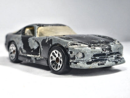 DODGE VIPER GTS, Matchbox 1996, Die cast, Czarny, 1:64, Resoraki – zdjęcie 9