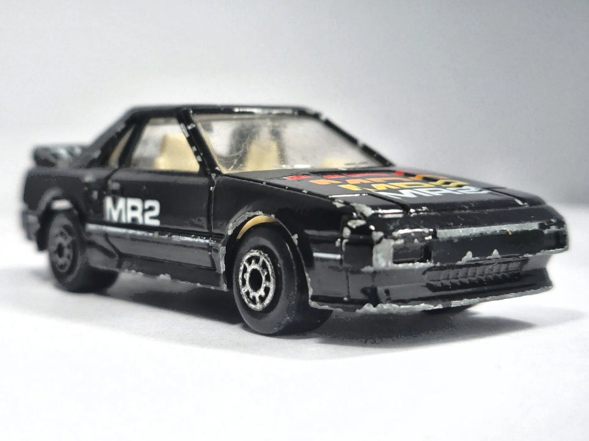 TOYOTA MR2 TURBO, McToy, Die cast, Czarny, 1:60, Resoraki – zdjęcie 9
