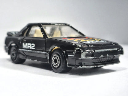 TOYOTA MR2 TURBO, McToy, Die cast, Czarny, 1:60, Resoraki – zdjęcie 9