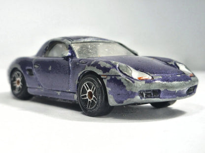 PORSCHE 986 BOXSTER, Realtoy, Die cast, Fioletowy, 1:58, Resoraki – zdjęcie 9