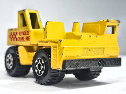 REYNOLDS CRANE HIRE, Matchbox 1984, Die cast 198, Żółty, 1:87, Resoraki – zdjęcie 9