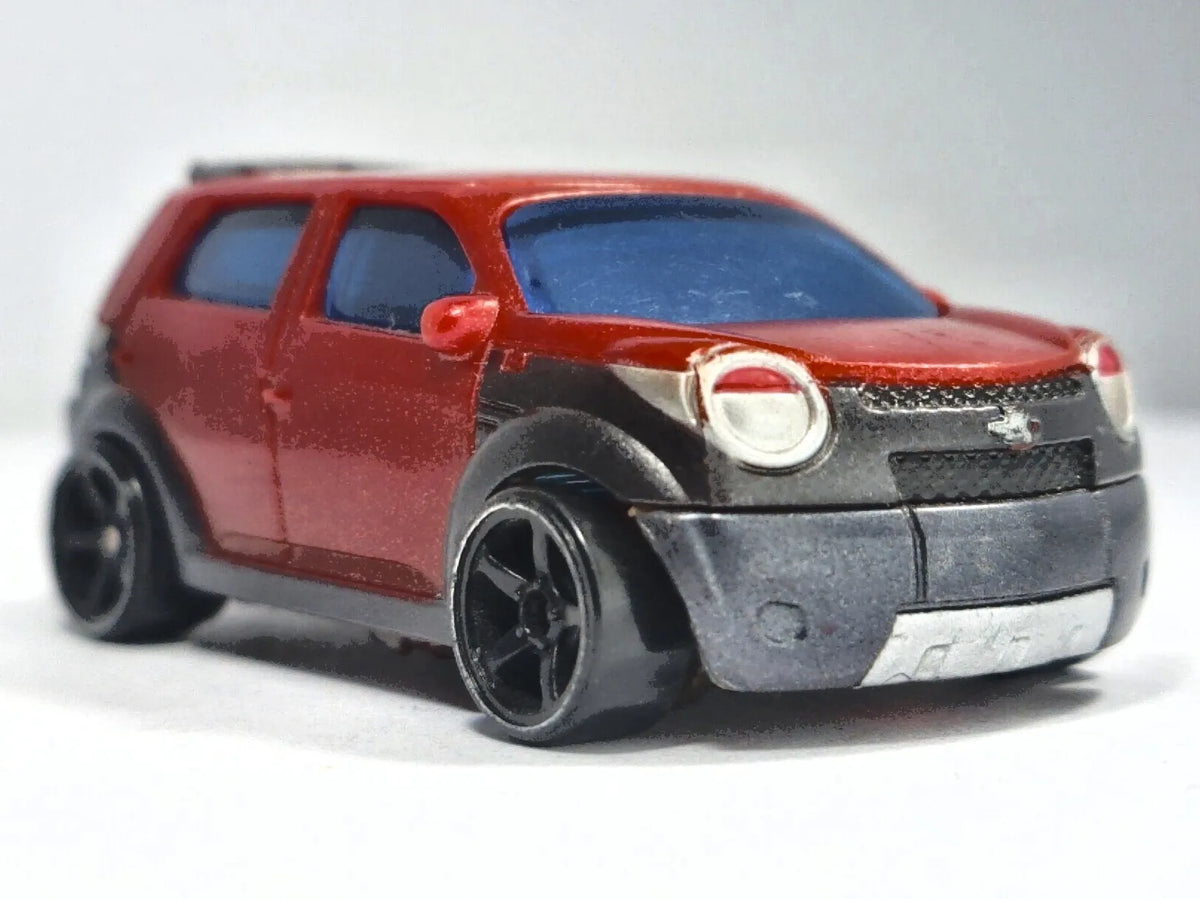 MUDFLAP, Transformers, Die cast C023E, Czerwony, 1:64, Resoraki – zdjęcie 9