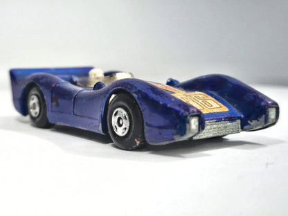 BLUE SHARK, Matchbox 1971, Made in England, Die cast 61, Niebieski, 1:64 – zdjęcie 9