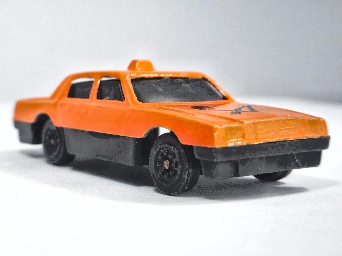 CLASSIC SEDAN jak Chevrolet Impala, Non Brand Die cast, Pomarańczowy, 1:64 – zdjęcie 9