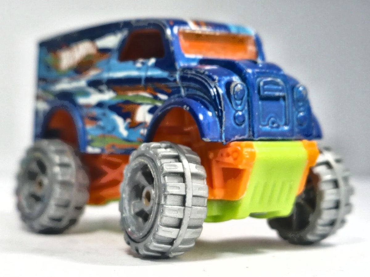 DAIRY DELIVERY, HW Art Cars, Hot Wheels 2012, Die cast 1, Niebieski, 1:64 – zdjęcie 9