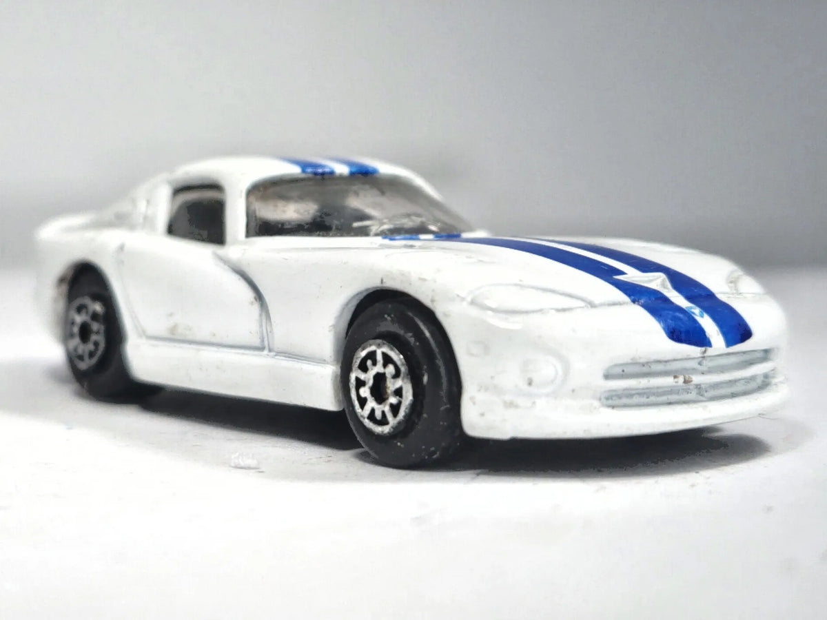 DODGE VIPER, Maisto, Die cast, Biały, 1:64, Resoraki – zdjęcie 9