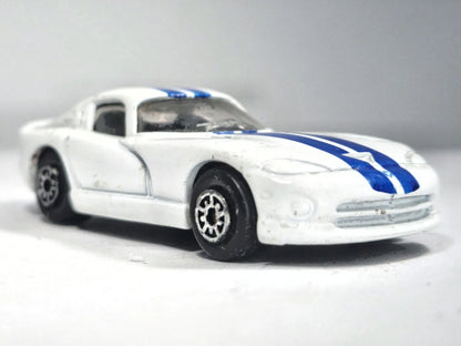 DODGE VIPER, Maisto, Die cast, Biały, 1:64, Resoraki – zdjęcie 9