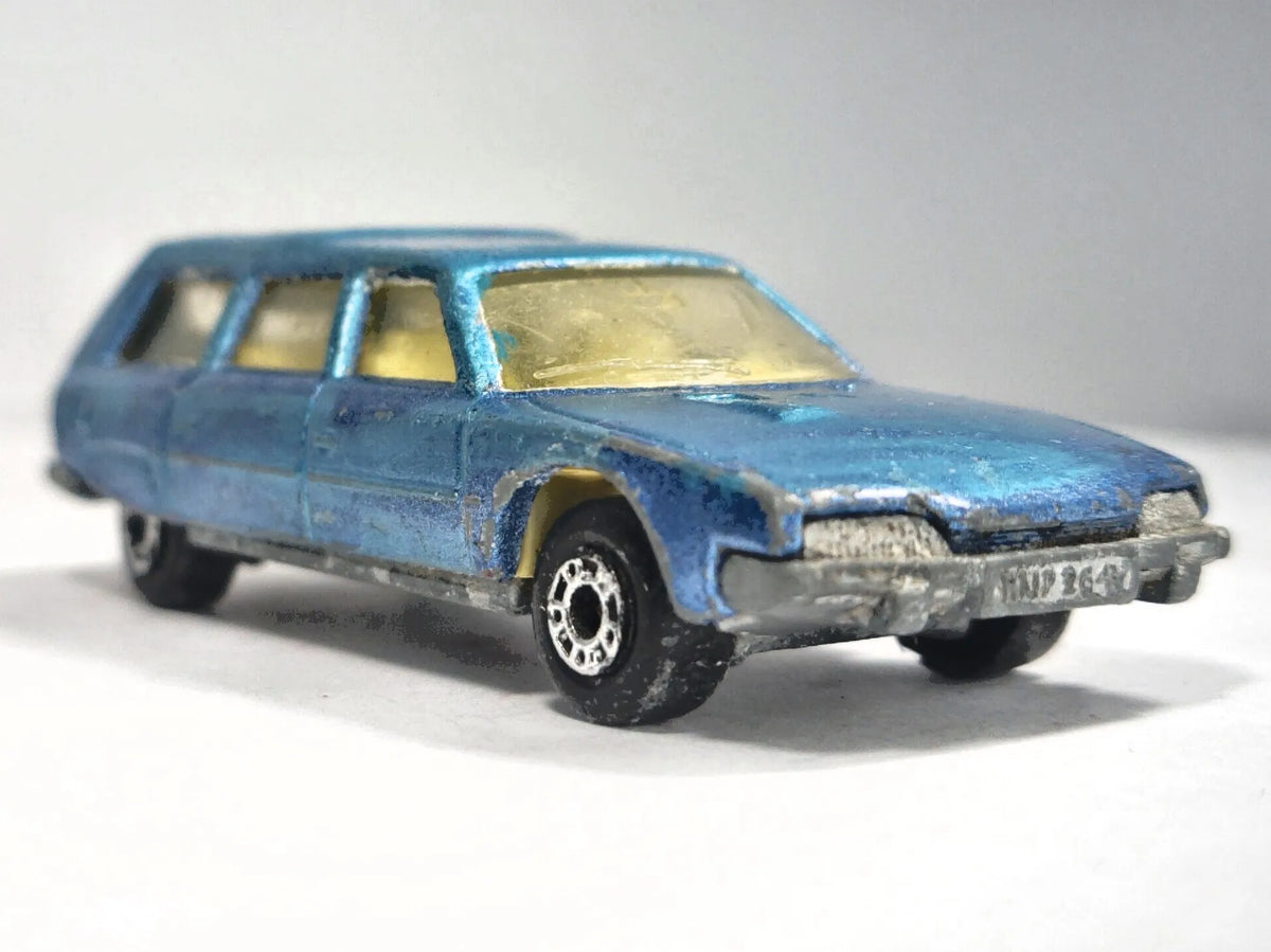CITROEN CX Matchbox 1979 Niebieski 1:64 Made in England – zdjęcie 9