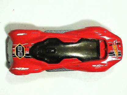 FUTURISMO, Hot Wheels 2016, Resoraki, Die cast M18, Czerwony, 1:64 – zdjęcie 6
